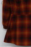SHUSHU TONG double collar long coat aw21co07 orange